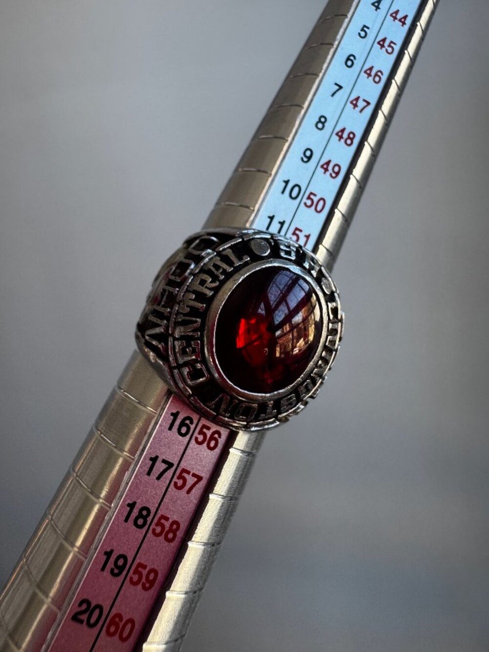 Vintage Class Ring 1990 Size 6.5 (Engraved)